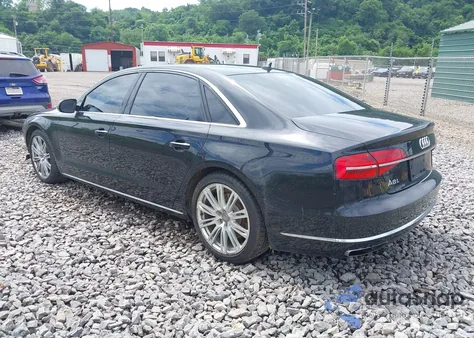 2015 Audi A8 L 3.0T from USA, damaged, VIN WAU3GAFD0FN004860